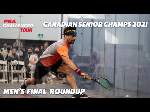 Squash: Canadian Senior Championships 2021 - Men's Final Roundup