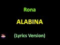 Alabina - Rona (Lyrics version)