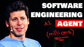 Sam Altman "MILLIONS of Software Engineering Agents" and "AGI in sight"