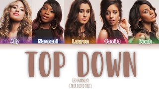 Fifth Harmony - Top Down [Color Coded Lyrics]