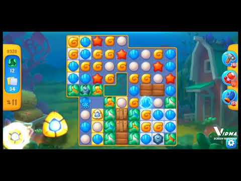 Fishdom. 9328 level no boosters and diamonds. 16 moves