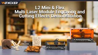 L2 Mini & Flex Laser Engraving & Cutting Demo