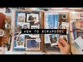 DIY HOW TO SCRAPBOOK ideas + tips