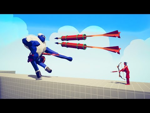 BIG FIREWORK MULTI ARROW vs EVERY UNIT | TABS - Totally Accurate Battle Simulator