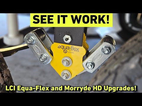 LCI Equa-Flex with Morryde RV Suspension OFF ROAD Testing!