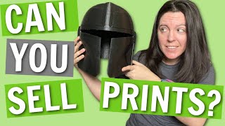 Can You Sell 3D Prints? - Discussing the Relationship Between 3D Modeler and Maker