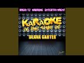 The Girl You Left Me For (Karaoke Version)