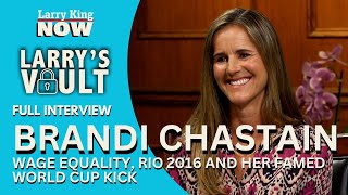 USWNT Legend Brandi Chastain on Wage Equality, Rio 2016 and Her Famed World Cup Kick