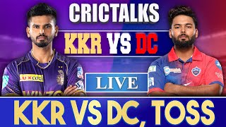 Live: KKR VS DC, Match 19, Mumbai | CRICTALKS | TOSS & PRE-MATCH | IPL LIVE 2022