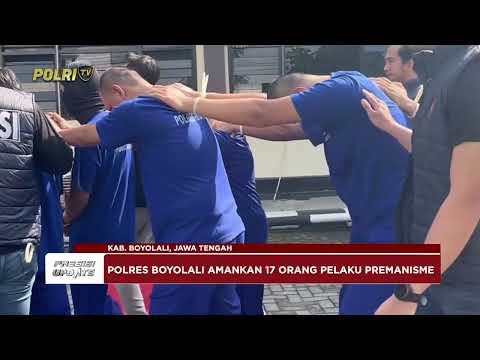 PRESISI UPDATE: POLRES BOYOLALI GELAR KONFERENSI PERS OPERASI AMAN CANDI 2025 30/05/25 18.00