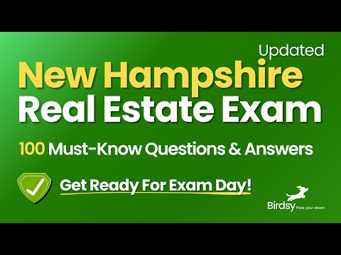 🔥 Crush Your New Hampshire Real Estate Exam with This 100-Question Review!