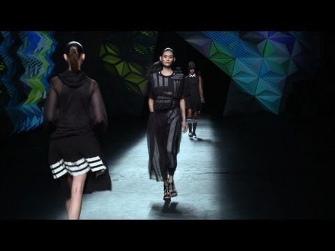 Y3 Spring Summer Women Collection 2013 in New York (ITW)