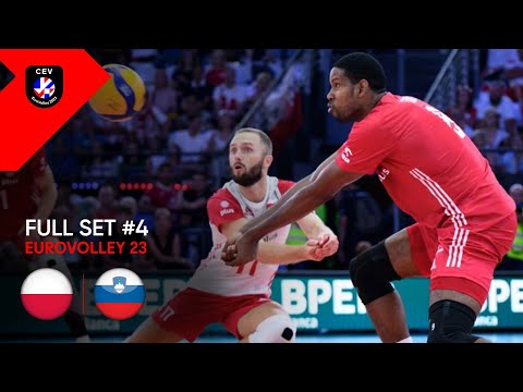 FULL 4th SET: Poland vs Slovenia I CEV EuroVolley 2023 Semifinals I Christmas Special
