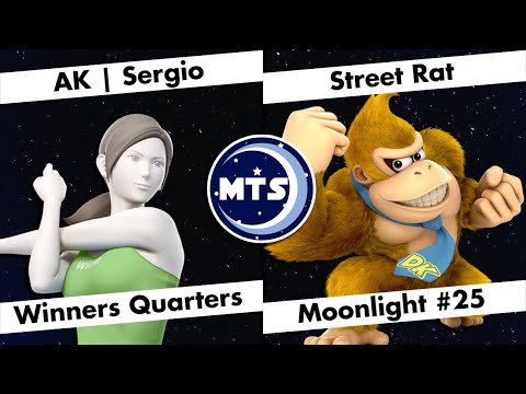 AK | Sergio (Wii Fit Trainer) vs Street Rat (Donkey Kong, Incineroar) - WQF - MTS #25