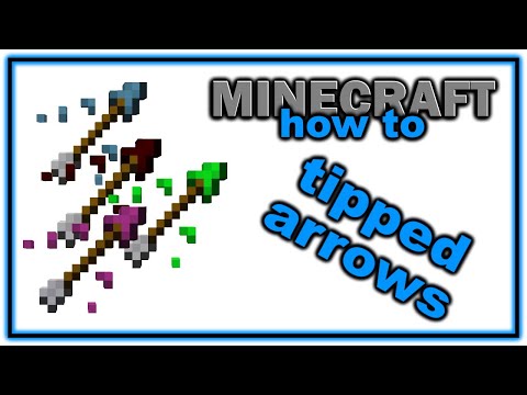 How to Craft and Use Tipped Arrows! | Easy Minecraft Potions Guide