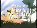 Walt Disney Presents Alice In Wonderland 1951 Trailer UK PAL Toned Version