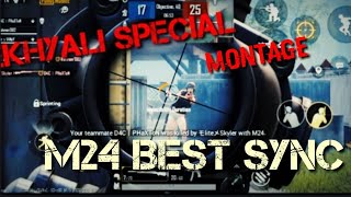 Pubg mobile Montage  M24 BEKHYALI SPECIAL SONG