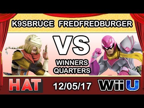 HAT 0 - K9sbruce (Sheik) Vs. FredFredBurger (Captain Falcon) Winners Quarters
