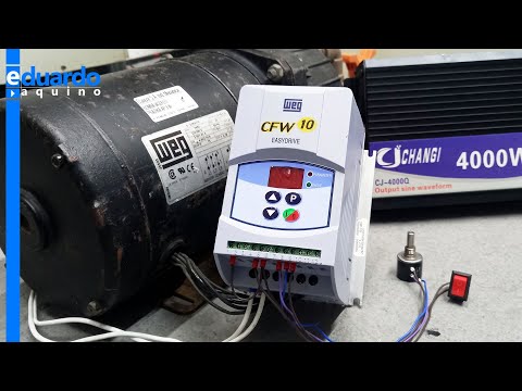 Como Controlar VELOCIDADE do MOTOR com Inversor