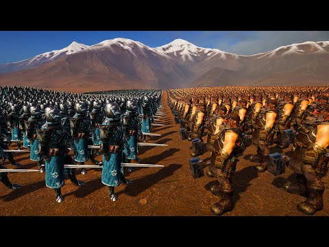 10 000x SWORDSMAN VS 10 000x DWARF BLACKSMITH | EPIC FANTASY BATTLE SIMULATOR