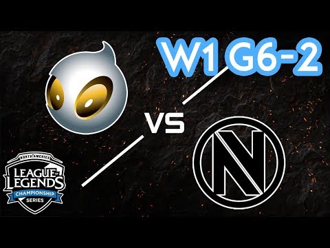 Team Dignitas vs Team EnVyus Game 2 | S7 NA LCS Summer 2017 Week 1
