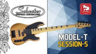 Video thumbnail for Крутой пятиструнный бас SCHECTER MODEL-T SESSION-5 by PopMusicRu