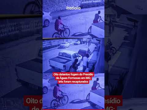 OITO DETENTOS FOGEM DE PRESÍDIO NO INTERIOR DE MINAS