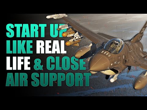 Great F-16 Mission | DCS | Arctic Thunder Campaign | Amazing Graphics | Tutorial