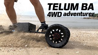 #154 Where can't it ride - Telum BA 2-IN-1 4WD 12S6P Electric Mountainboard / Riding Test