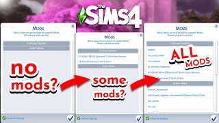 SOME Sims 4 Mods NOT SHOWING UP in GAME? How to FIX Sims 4 Mods Not Working in 2021?