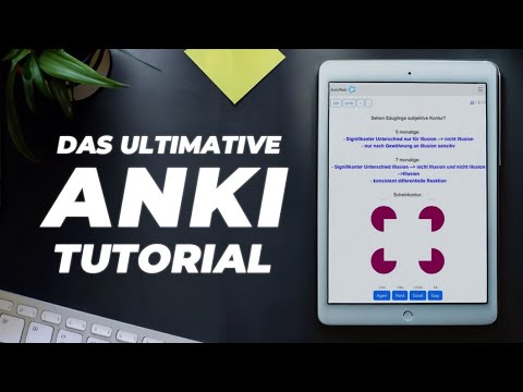 The ultimate Anki tutorial - From beginner to pro in 15 minutes (instructions in German)