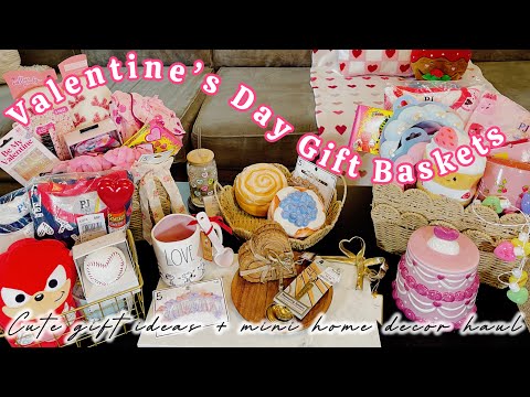 💝2025 VALENTINE’S DAY GIFT BASKETS•GIFT IDEAS FOR VALENTINE’S DAY•VALENTINE GIFTS FOR HER•MINI HAUL💝