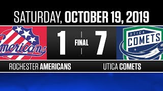 Americans vs. Comets | Oct. 19, 2019