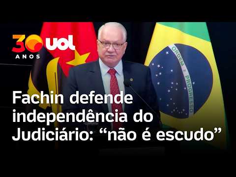 Fachin defende independência do Judiciário: ‘não significa irresponsabilidade, não é um escudo’
