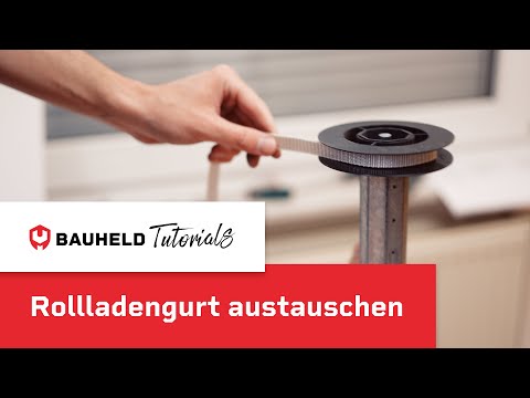 Rolladengurt wechseln – Schritt für Schritt Anleitung zum Selber austauschen | Tutorial