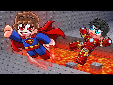 Me Hice pasar por NOOB, después USÉ SUPERHEROES LEGENDARIOS Roblox!