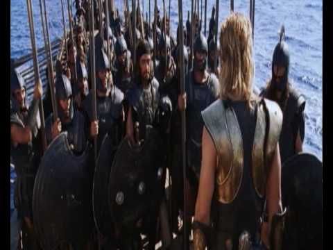 Troy Discorso di Achille ai Mirmidoni