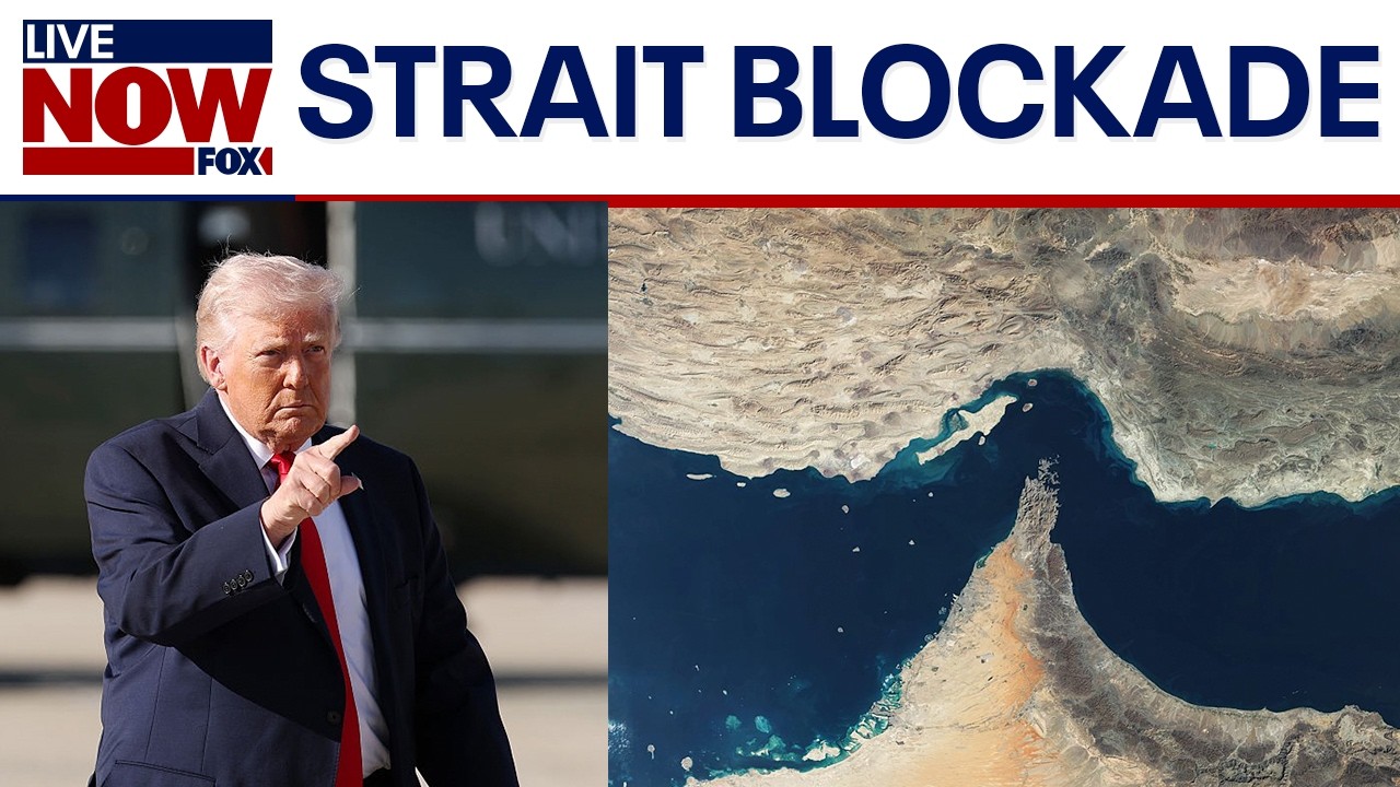 Trump directs U.S. Navy to blockade Strait of Hormuz after peace talks stall