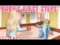 👶 BABY'S FIRST STEPS *CAUGHT* ON CAMERA 📷 | Bloxburg Roleplay | Roblox