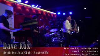 DAVE KOZ LIVE at the North Sea Jazz Club Amsterdam 6/ Let it go - Frozen