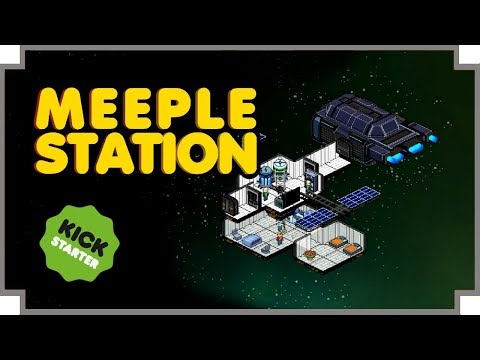 Meeple Station - (Space Station Base Builder Game) - [New Update & Demo]