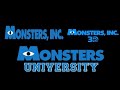 Evolution Of MONSTERS INC Movie Trailers 2001 2013