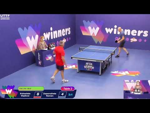 WINners CUP table 2  14.10 Kolomiets Vladimir - Zaporozhets Roman  12:45
