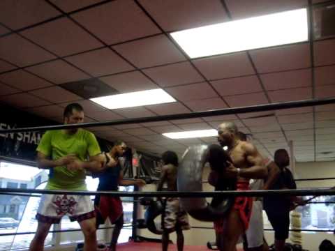 muay boran conditioning drills at never quit boxing 10 1 13 pt 2
