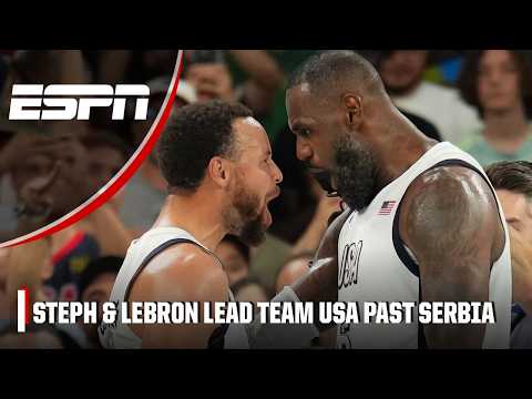 How Team USA stormed back against Serbia to advance to gold medal game | ESPN