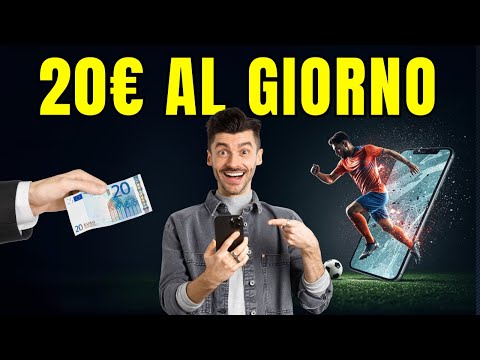 ✅ COME GUADAGNARE 20€ al giorno con le SCOMMESSE!