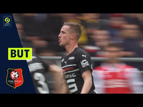 But Benjamin BOURIGEAUD (43' - SRFC) STADE DE REIMS - STADE RENNAIS FC (2-3) 21/22