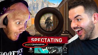 I SPECTATED TIMTHETATMAN IN WARZONE SOLOS!