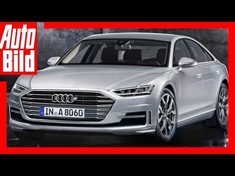 Die Neuen 2017: Audi A8 / Der A8 hebt ab!