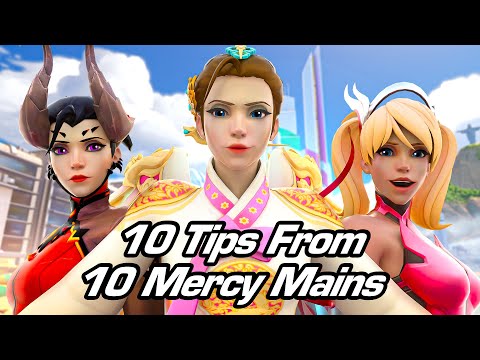10 Tips From 10 Mercy Mains ft. Skiesti, Hoshizora, Amyrina & More!